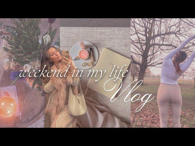 Solo weekend vlog New moon rituals, moving to London updates & spend a relaxing weekend with me