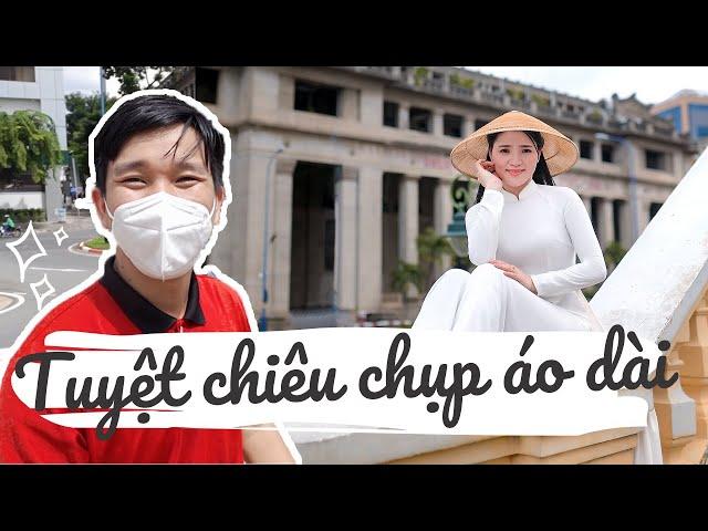 Chụp hình áo dài tại Cầu Mống | Miss Áo Dài