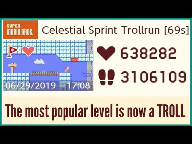 The Most POPULAR Mario Maker Level Of All-Time Is Now A TROLL Level...?