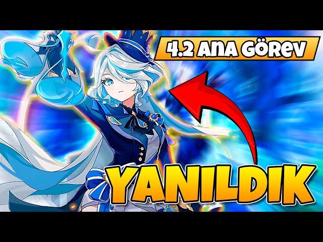 YANILMIŞIZ !!! Neler Oluyor ??? | 4.2 Ana Görev | Genshin Impact Türkçe