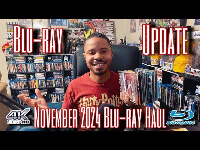 NOVEMBER 2024 Blu-ray Haul - Blu-ray Update (Steelbook, 4Ks, Blu-rays, DVDs)