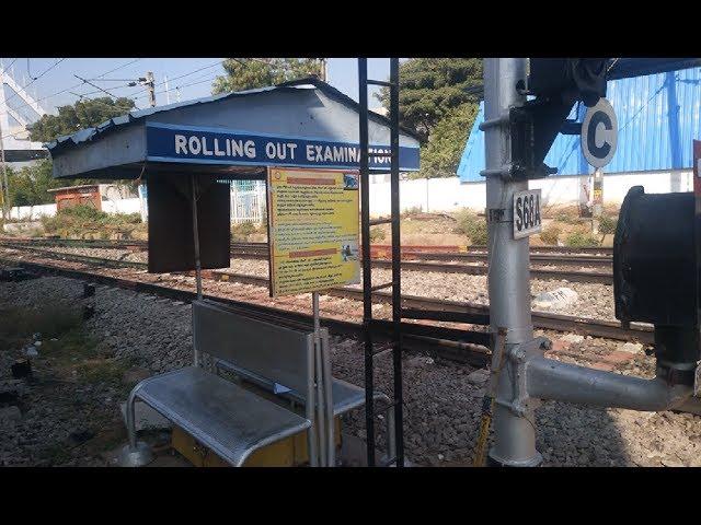 Roll in and Roll out Examination of Train While Entering and Leaving of platform