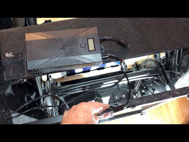 Installing Battery Pack on Power Recliner