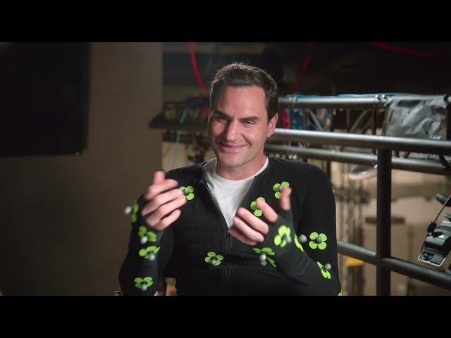 First Look: Behind-The-Scenes at Roger Federer's TopSpin 2K25 Motion Capture