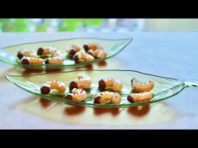 Beetle Larvae Chocolate Snacks (Halloween Recipe) | OCHIKERON | Create Eat Happy :)