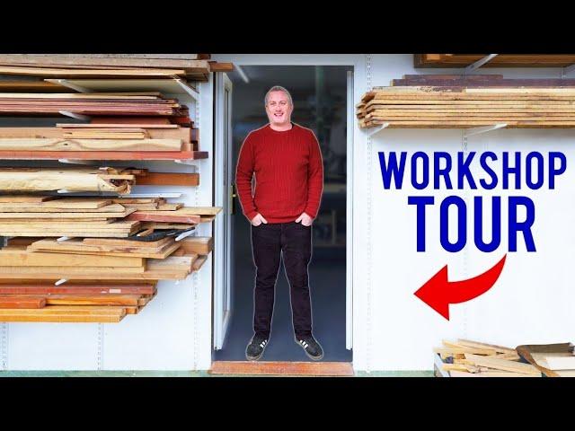 How I Set Up My DREAM WOODWORKING & DIY WORKSHOP!