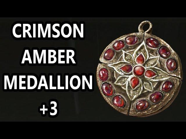 Crimson Amber Medallion + 3 Location Elden Ring Shadows Of The Erdtree