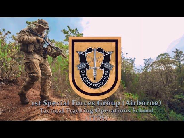 Green Berets || 1st Special Forces Group (Airborne) Tactical Tracking Operations School (TTOS)