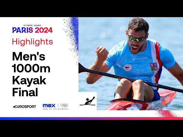 HE WANTED THAT GOLD!  | Men’s 1000m Kayak Single 500m Final | #paris2024