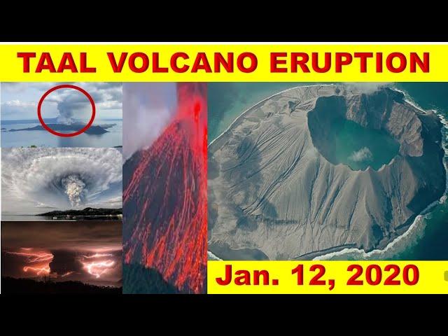 Taal Volcano Eruption 2020 [January 12, 2020]