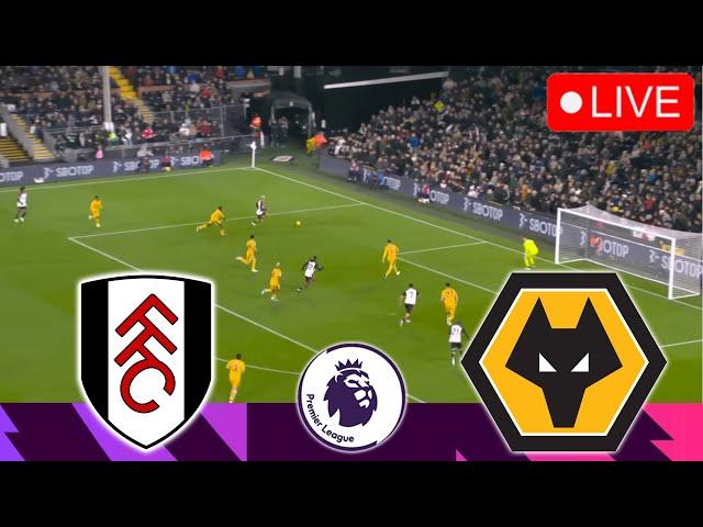 FULHAM VS WOLVERHAMPTON WOLVES [LIVE] | English Premiere League 24/25 Full Match Streaming PES 2021