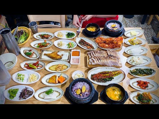 74 years old Korean Grandmother's kitchen, 30 kinds of amazing Korean food