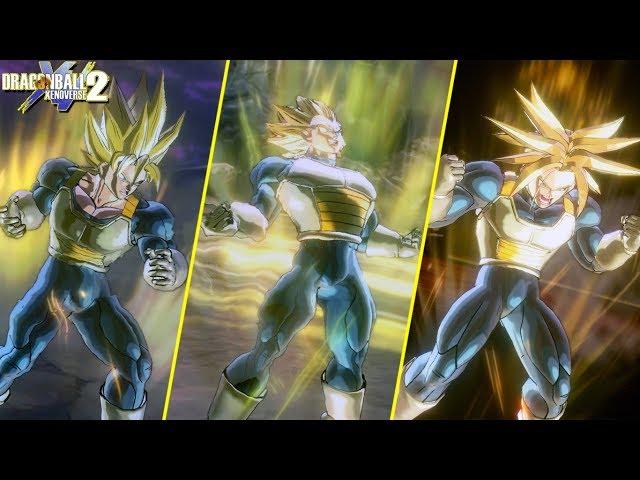 Dragon Ball Xenoverse 2 : The Ascended Saiyans Transformation MOD! Goku, Vegeta & Trunks