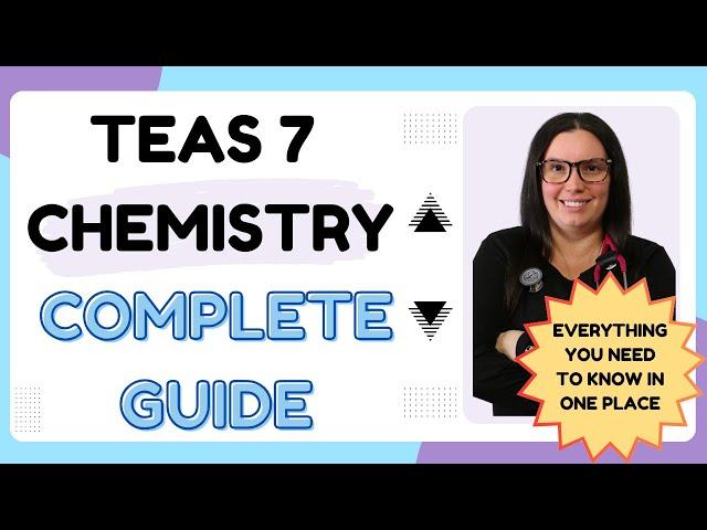 Comprehensive 2025 ATI TEAS 7 Science Chemistry Study Guide With Practice Questions