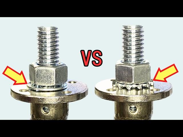 Flat Washers?  Internal vs External Tooth Lock Washers – DIY Impact & Vibration Test – Part 4