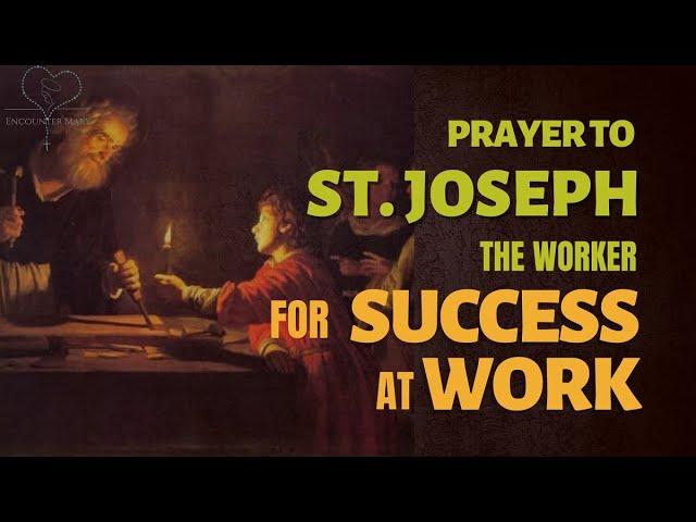 Prayer to St Joseph for Success at work