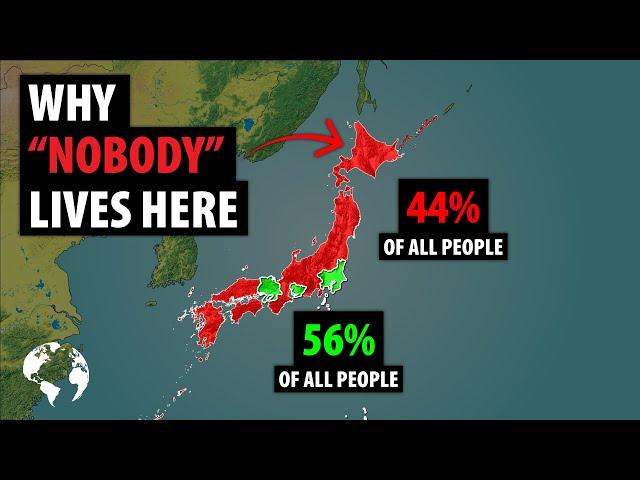 Why MOST Of Japan's Population Live In Just Three Cities: Tokyo, Osaka and Nagoya