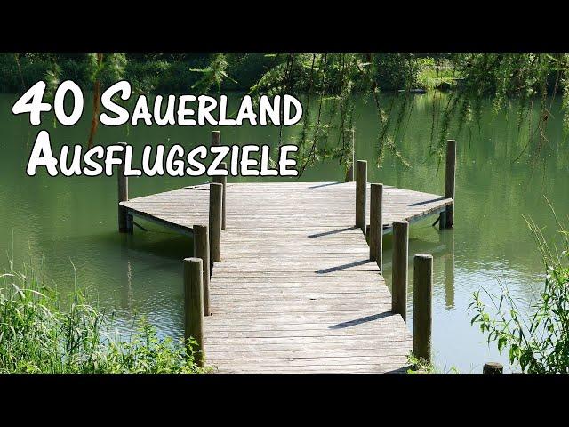 40 Sauerland Ausflugsziele