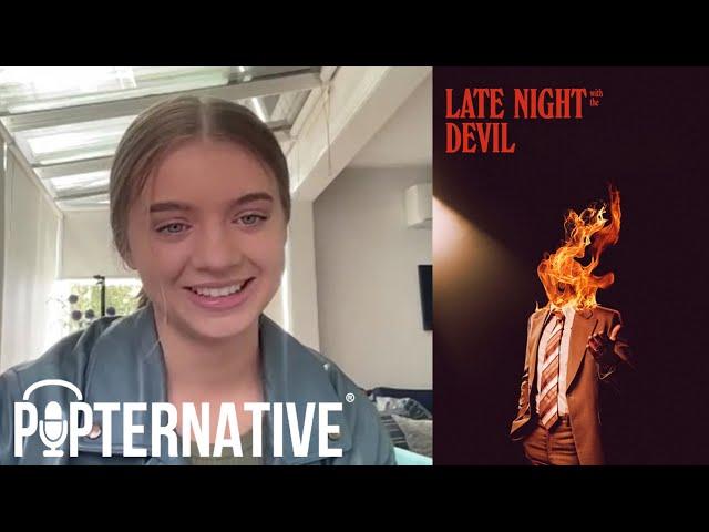 Late Night with the Devil Interview: Ingrid Torelli talks playing Lilly, working David Dastmalchian