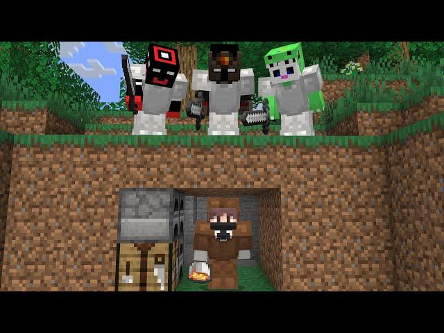 el PEOR MANHUNT de MINECRAFT