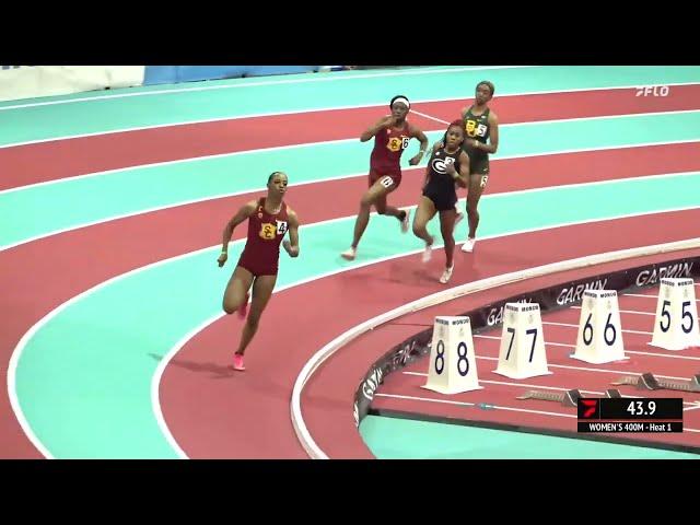 USC's Bailey Lear Sets NCAA Lead In 400m!