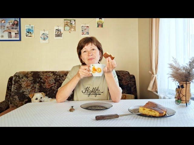 Наша вкусная жизнь на Кубани | Пойдёмте в сад?! | Манник с изюмом и орехом