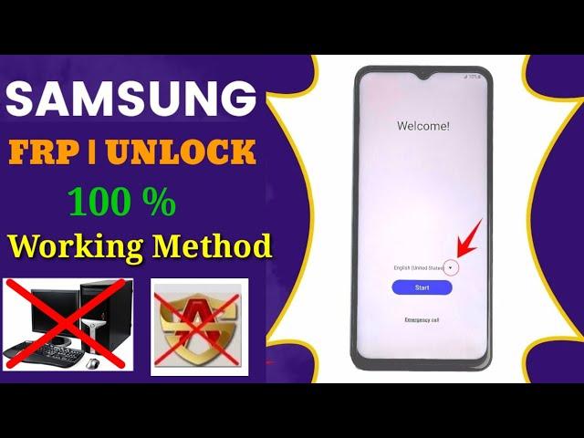 All Samsung Frp Bypass Android 11/12 2023 | Samsung Android 11/12 Frp Bypass Without Pc 100% Working