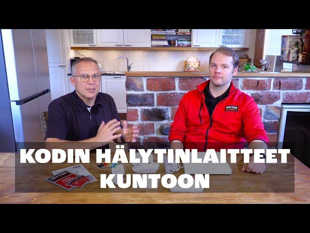 Päivitettiin kodin hälytysjärjestelmä Sector Alarmiin