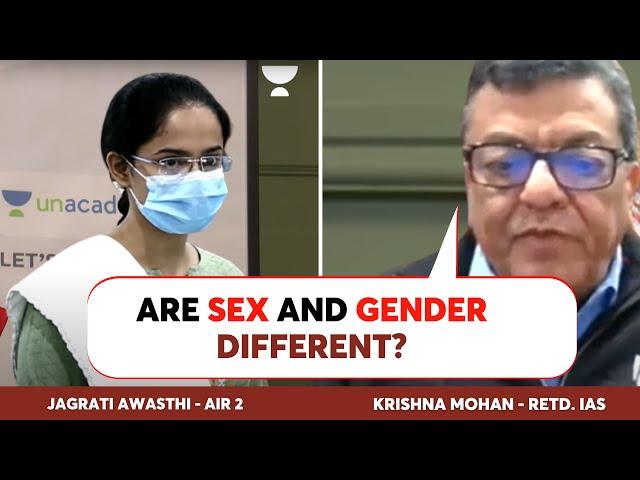 Jagrati Awasthi Interview | UPSC CSE/IAS Interview | Are Sex and Gender different?