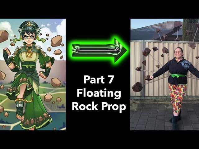 Making Toph from Avatar the Last Airbender by Sunset Dragon | Part 7 - Rock Prop | Peacock Tail