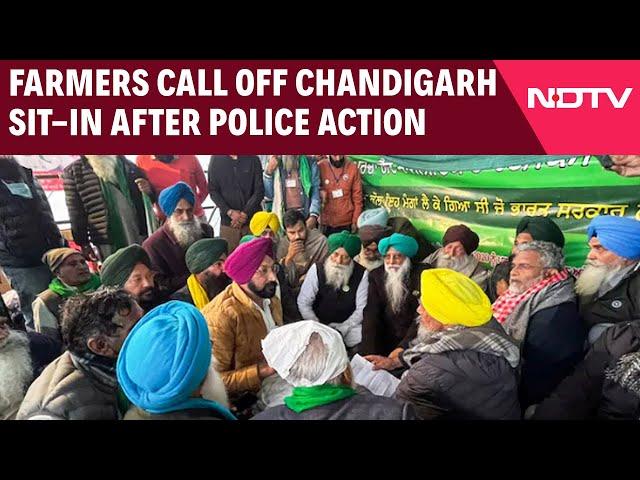 AAP Punjab News | Farmers Call Off Chandigarh Sit-In After Police Action, Warn Bhagwant Mann