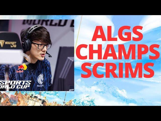 100T iiTzTimmy ALGS CHAMPS SCRIMS WITH OFFICIAL NEW 100 THIEVES TEAM