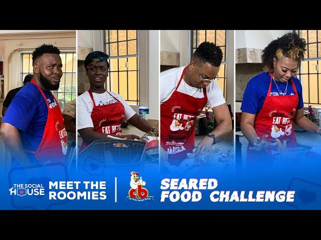 CB Seared Food Challenge Ep 2 || Guess Who's Chillin' at Dinner? || The Social House JA