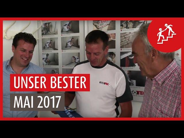 Unser Bester in der ISOTEC-Familie im Mai 2017