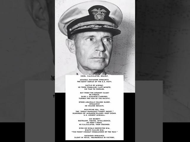 Raymond Spruance: The Calm Killer of the Pacific