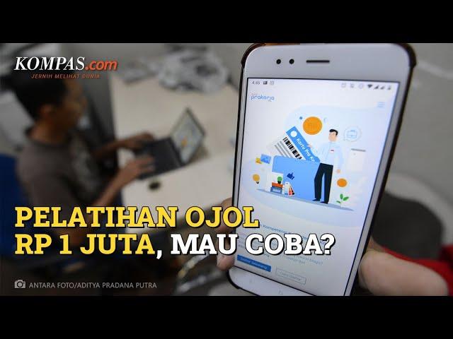 Kursus Kartu Prakerja, Pelatihan Ojol Rp 1 Juta hingga Ngetik MS Word Rp 500 000