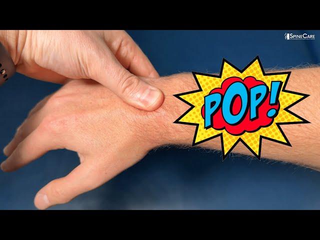 How to Safely Self Pop Your Wrist