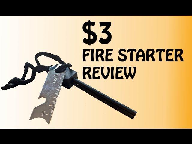 How to use a Fire starter | Survival gear