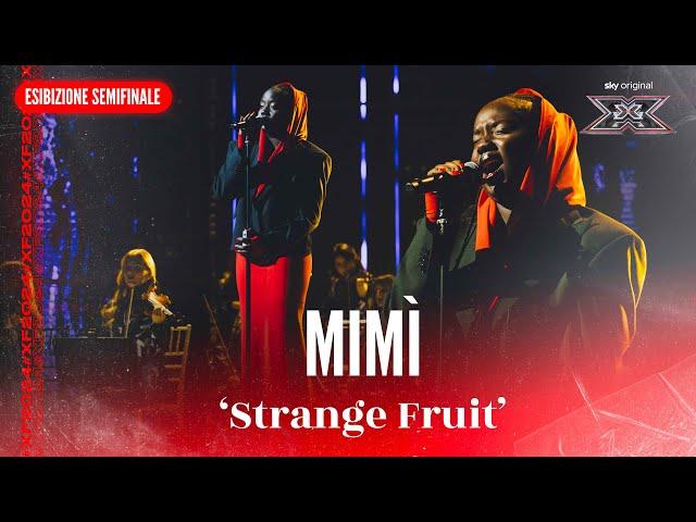 Mimì | 'Strange Fruit' | Esibizione Semifinale | X Factor 2024