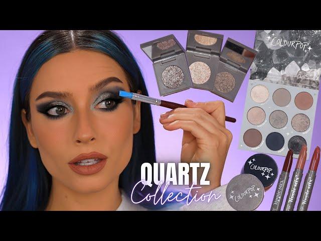 NEW COLOURPOP QUARTZ COLLECTION & SWATCHES | OF QUARTZ PALETTE | CREATIVE.CLICHE