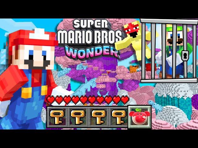 Friends TRAPPED! Key Quest! Minecraft Super Mario Wonder [283]