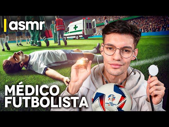 ASMR español roleplay para dormir de doctor deportivo