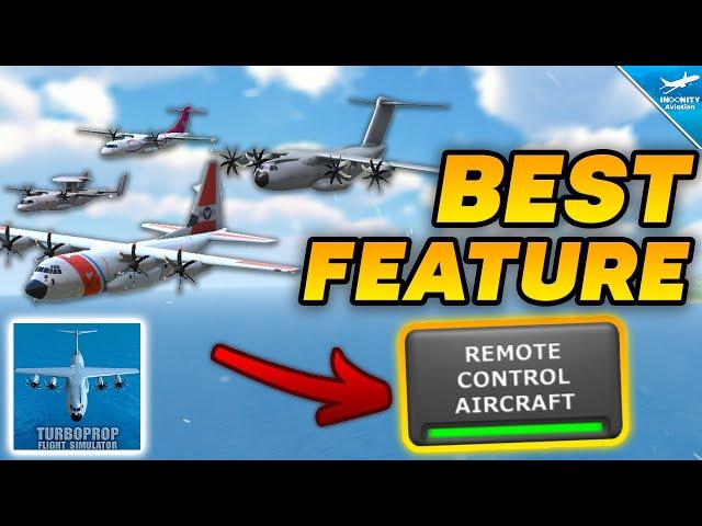 BEST TFS FEATURE? - Things To Do With REMOTE CONTROL | Turboprop Flight Simulator