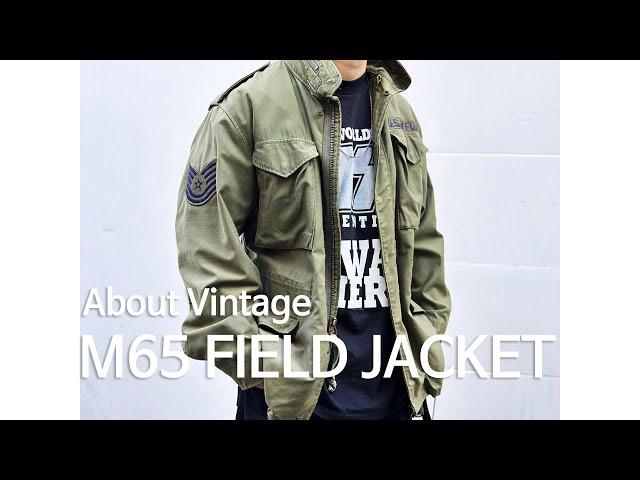 남자의 가을 옷. 빈티지 필드자켓의 계절. About US ARMY M65 Field Jacket