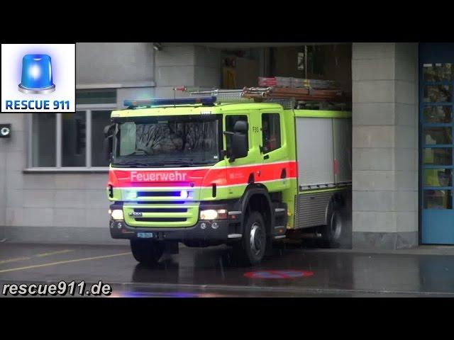 Schutz & Rettung Zürich / Berufsfeuerwehr Wache Süd Manesse