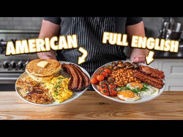 4 Million Subscriber Special: American Vs. Full English Breakfast