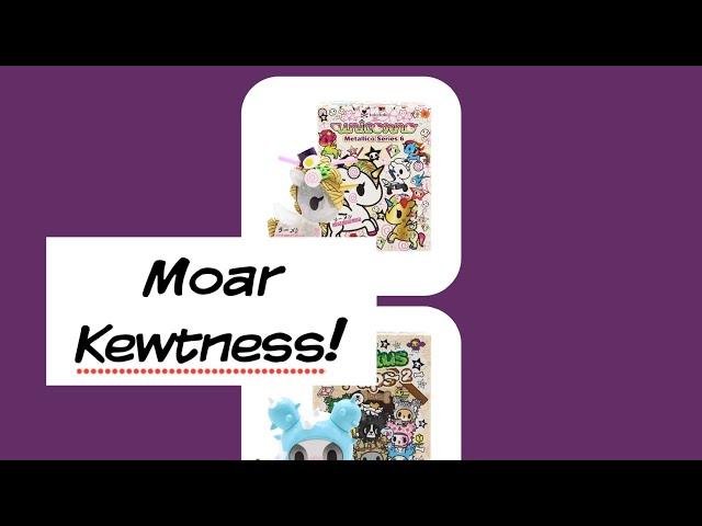 Unboxing more Tokidoki Con Blind Boxes! Metallico Series 6, Mermicorno Series 6 & Cactus Pups 2