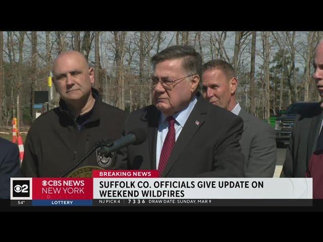 Long Island wildfires update | 3.10.25 press conference