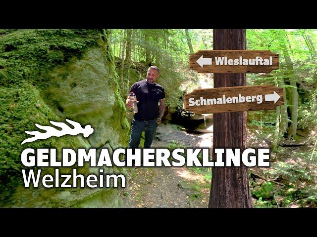 Die Geldmachersklinge - Steile Schönheit mitten im Wald | Welzheim