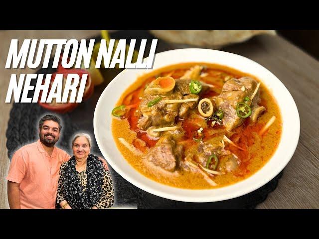 Mutton Nalli Nihari | Quick, Easy and Delicious | Food With Saad Raja